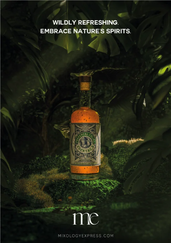 Bottle in nature